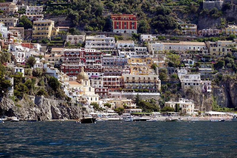 B�ttur til Positano, Grotta dello Smeraldo og Amalfi